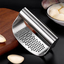Axyaa Stainless Steel Garlic Press & Ginger Grinder Kitchen Utensils