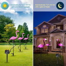 Axyaa Flamingo Solar Garden Lights: Waterproof LED Stake for Outdoor Pathway Decor