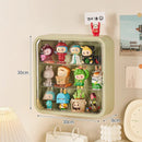 Axyaa Transparent Mystery Box Storage Rack for Action Figures and Toys.