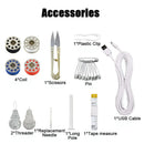 Axyaa Handheld Mini Sewing Machine: 2 Speed Stitching Gadget