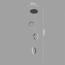 Axyaa Nordic Luxury LED Chandelier for Dining Room, Living Room, and Stairs