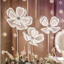 Luminous Flower Lamp LED White Lace Decor for Wedding & Party Events by Axyaa