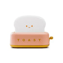 Axyaa Bread Toast Table Lamp USB Rechargeable Led Nightlight for Baby Bedroom