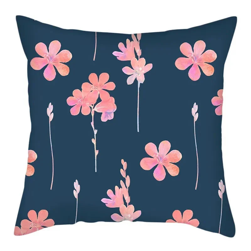 Spring Flower Cushion Cover by Axyaa - 45x45cm