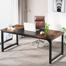 Axyaa Modern Large Office Computer Desk | Study Writing Workstation for Home Office
