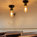 Axyaa Vintage Industrial LED Ceiling Light