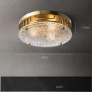 Axyaa Gold Pendant Lights - Glass Art Collection with Dimmable LED