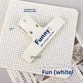 Axyaa Magnetic Paper Clip Holder Retro Color for Office School Fridge Documents