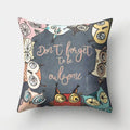 Axyaa Cute Owl Cushion Cover for Home Sofa Bedroom Decor
