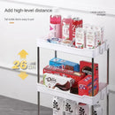 Axyaa High Capacity Vertical Storage Cart Shelf for Kitchen Organization