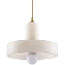 Axyaa Marble Bedside Pendant Lamp: Elegant Dining Room & Bedroom Decorationiece