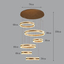 Axyaa Modern LED Chandelier Pendant Ceiling Light for Indoor Dining Room