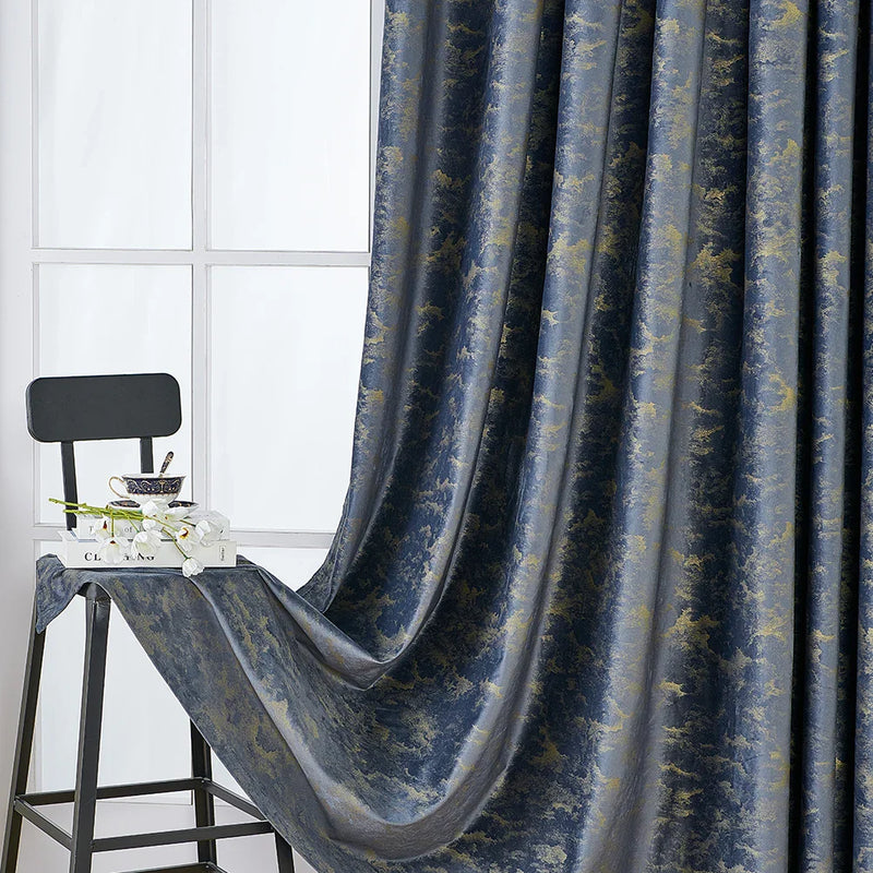 Axyaa Velvet Blackout Curtains - Luxury Home Decor for Living Room