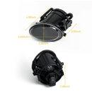 Axyaa Car Fog Lamps BMW E39 M5 & E46 3 Series M3 Halogen LED Front Bumper Headlight