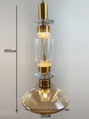Axyaa Nordic Designer Stained Glass Chandelier for Living Room and Bedroom