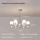 Axyaa Modern Full Spectrum LED Pendant Light for Dining Room - Art Decor Luminaire