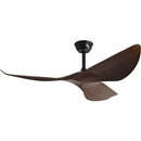 Axyaa Black White Ceiling Fan with Remote 6 Speed for Living Room