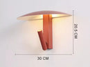 Axyaa Creative Mushroom LED Spotlight Wall Light for Bedroom, Rotatable Foyer Lighting Fixtures