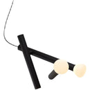 Axya Modern Glass Pendant Light for Bar, Staircase & Bedside - Creative Design