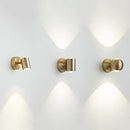 Axyaa Copper Rotatable Wall Lamp: Nordic Modern Minimalist Bedroom Living Room Light