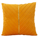 Axyaa Flannel & Dutch Velvet Pillow Cover Set - 45x45 Home Decor
