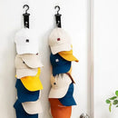 Axyaa Cap Organizer Rack for Hats, Caps, Dolls, Toys - Wall Hanging Storage