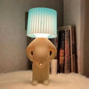 Axya Little Boy Bedhead Lamp | Modern Cartoon Bedroom Decor LED Light