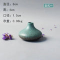 Axyaa Ceramic Small Flower Vase - Japanese-Style Tabletop Ornament & Home Decoration
