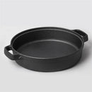 Axya Cast Iron Wok Pan Non-Stick Cookware Thickened Manual Pot