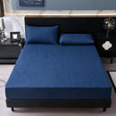 Axyaa Waterproof Mattress Protector - Europe Style, Adjustable, Soft & Skin-friendly Bed Cover