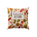 Axyaa Red Leaf Elk Harvest Pillow Cover for Autumn Home Decor
