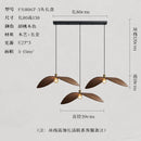 Axyaa Solid Wood Pendant Light: Retro Japanese Style E27 Hanging Lamp for Kitchen Dining Room