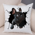 Axyaa Cute Dog Print Pillow Case for Home Decor and Comfort