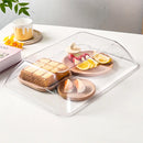 Axyaa Transparent Insulated Food Cover Vegetable Preservation Anti-Splatter Insect Proof