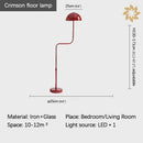 Axyaa Nordic Green Floor Lamp | Modern LED Standing Light for Home Decor