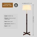 Axyaa Modern Wood Floor Lamps - Minimalist Designer Lighting Fixtures