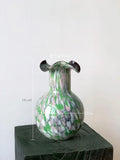 Axyaa Glass Vase Pebble Marble Handmade Floral Arrangement Terrarium Home Decor