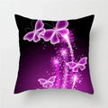 Axyaa Floral Butterfly Pillowcase for Home Decor and Events