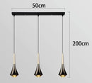 Axyaa LED Pendant Chandeliers for Modern Living and Dining Room Lighting