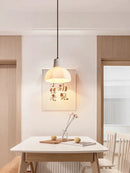 Axya Romantic Flower Chandelier Pendant Light – Cream Glass, Modern Design, Replaceable E27 Bulb