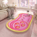 Axyaa Irregular Game Console Cartoon Carpet for ESports Room, Children's Room - Soft & Fluffy