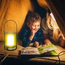Axyaa Portable Rechargeable LED Camping Tent Light - Flame Effect Outdoor Lamp