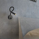 Axyaa Simple Hose LED Wall Lamp with Switch - High Sense Bedside Lighting