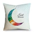Nordic Eid Ramadan Moon Lantern Pillow Case 45x45cm by Axyaa