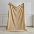 Axyaa Lamb Wool Blanket: Soft Plush Double Layer Sofa Cover, Warm & Fluffy Bed Blanket