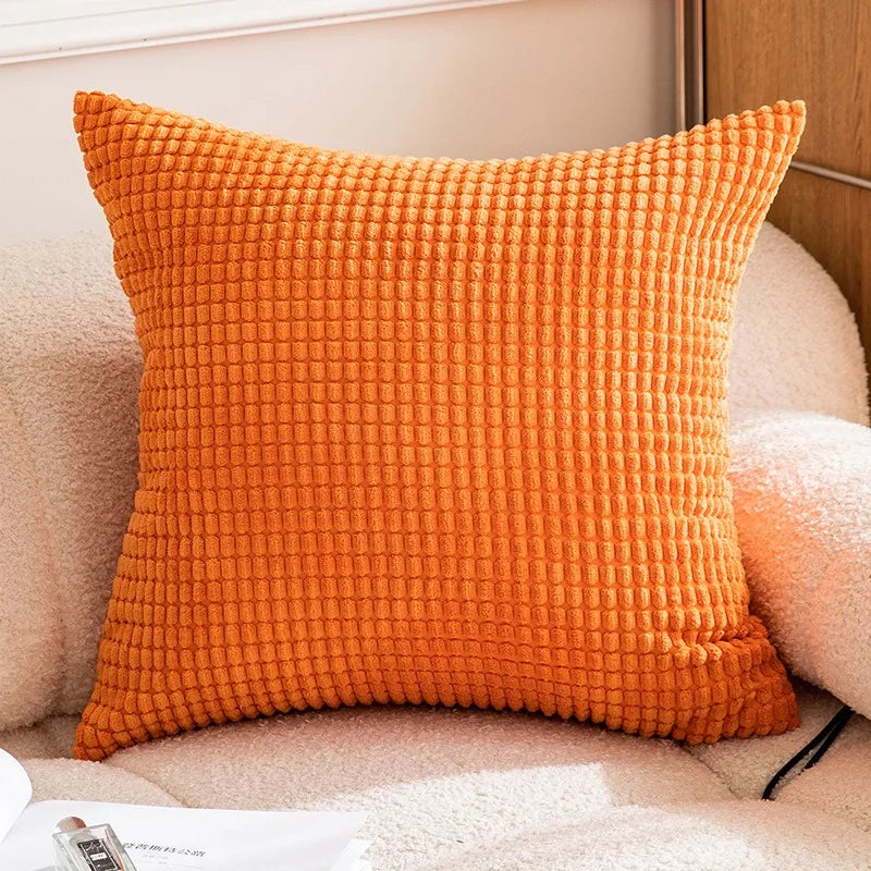 Decorative Square Pillow Cover, Axyaa Brand, Contemporary Style, 45x45CM Throw Pillow Cover