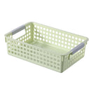 Axyaa Plastic Desktop Storage Basket with Handle