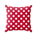 Axyaa Red Square Pillow Case for Home Décor