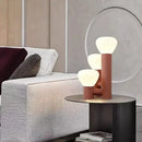 Axyaa Wrought Iron Glass Desk Lamp - Modern Hotel Bedroom Lighting