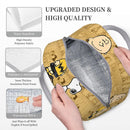 Axyaa Cartoon Dog Insulated Lunch Tote Bag - Large Capacity Thermal Lunch Box